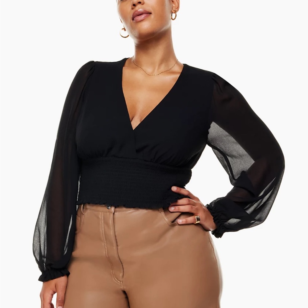 Aritzia wilfred blouse